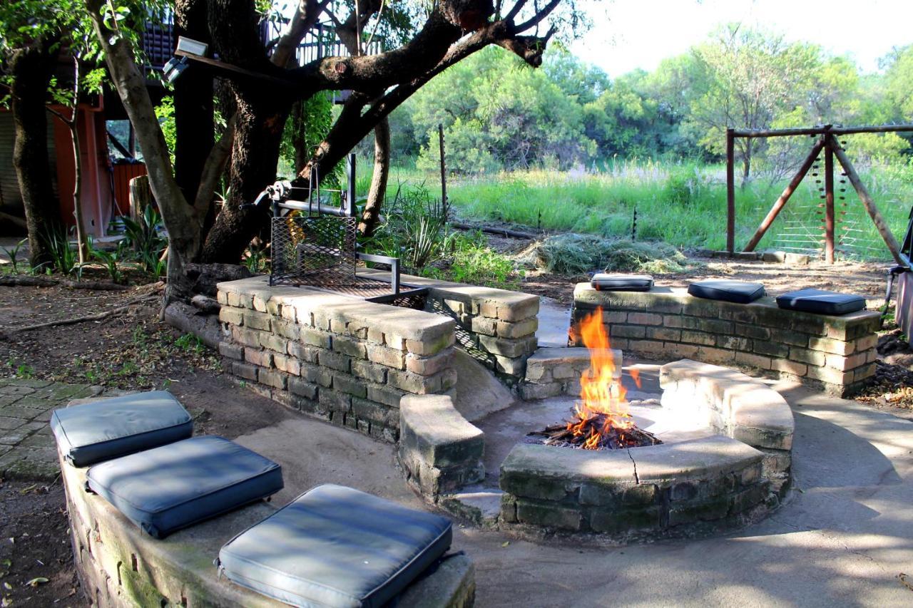 Ndlovu Log Home Dinokeng Klipdrift Extérieur photo