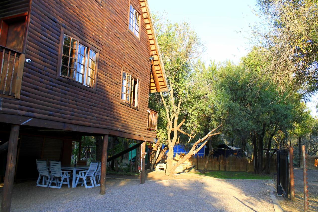 Ndlovu Log Home Dinokeng Klipdrift Extérieur photo
