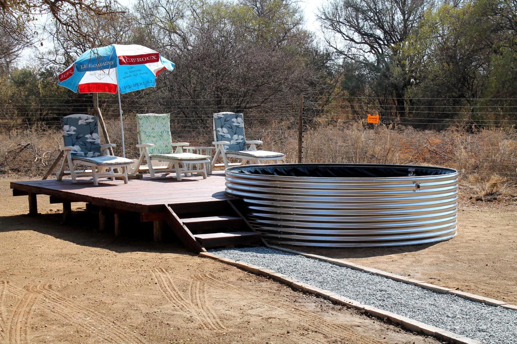 Ndlovu Log Home Dinokeng Klipdrift Extérieur photo