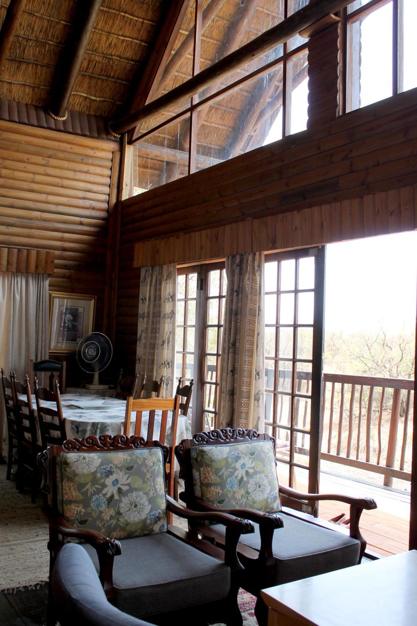 Ndlovu Log Home Dinokeng Klipdrift Extérieur photo