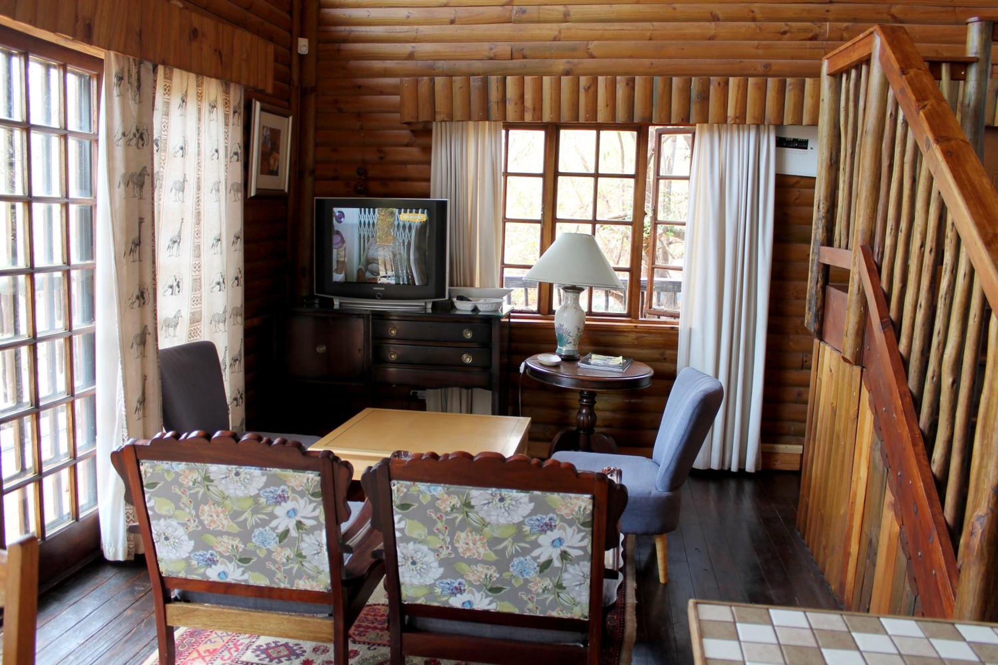 Ndlovu Log Home Dinokeng Klipdrift Extérieur photo